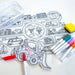 Traveling Coloring Mat & Character - MKS Miminoo