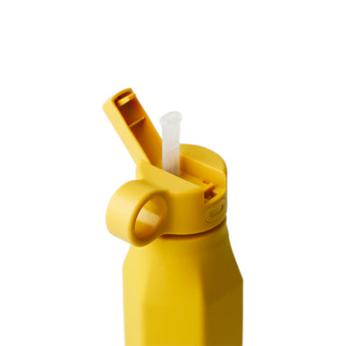 Durable, easy to clean, durable, a perfect on-the-go water bottle with straw lid and handle on the top. Must have at school, while traveling or simply at home. For kids and adults. MKS Miminoo Arizona USA Brand. Yellow Mustard. 13 colors. Wholesale Faire.