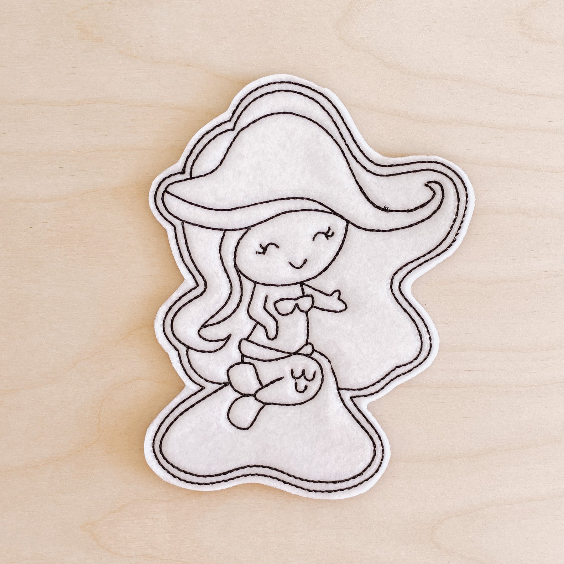Handmade Vinyl Coloring Characters - Reusable Fun