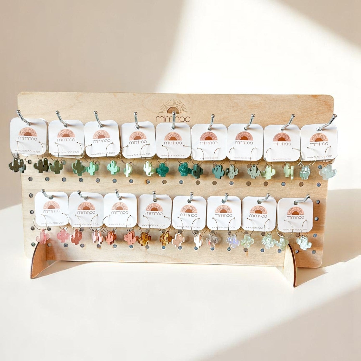 MKS Cactus Earrings Acrylic