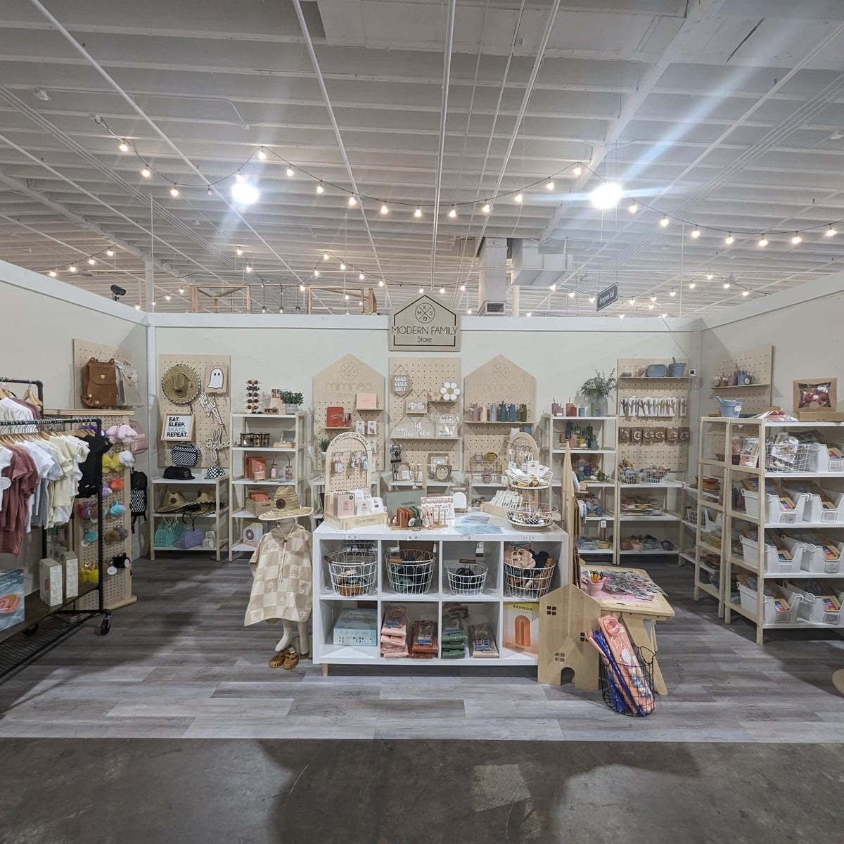 popoup stores mks miminoo painted tree kids boutique baby 