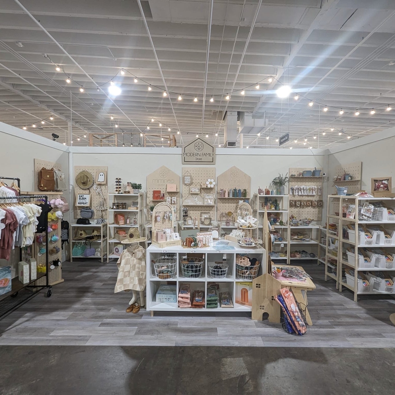 popoup stores mks miminoo painted tree kids boutique baby 