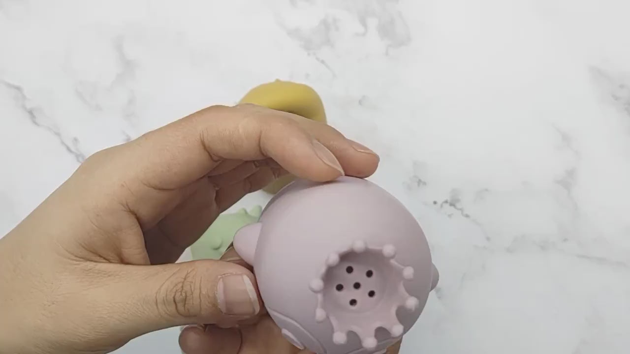 Silicone Baby Sprinkle Water Toys