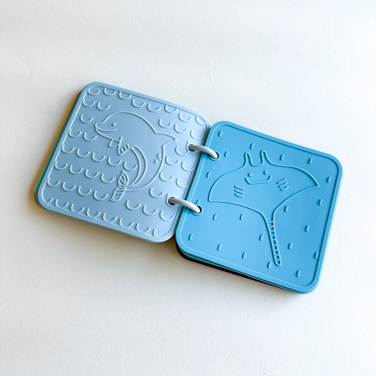 Silicone Baby Bath Sensory Book Sea Animals