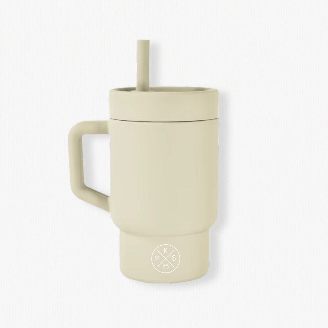 My Little Silicone Tumbler Solid Color - Cream