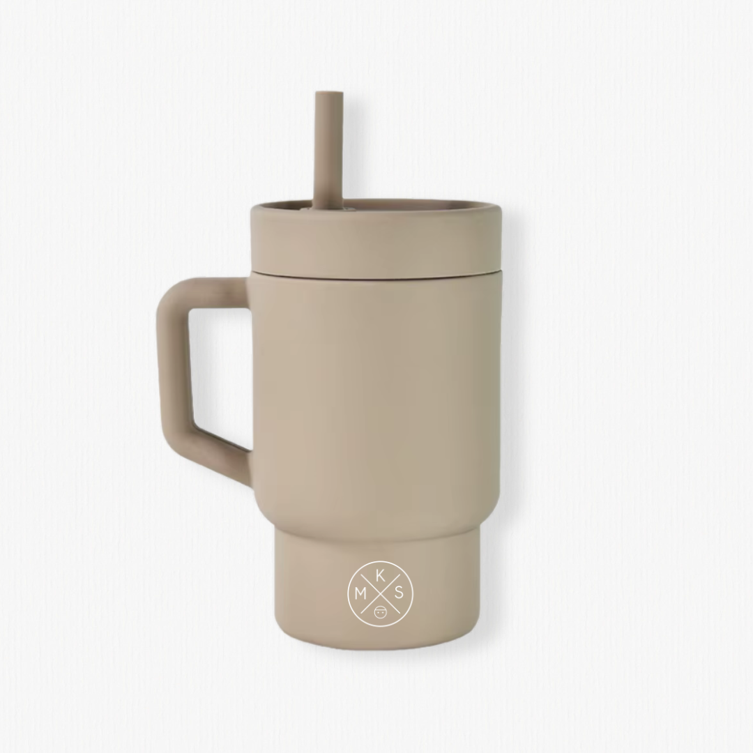 My Little Silicone Tumbler Solid Color - Sand