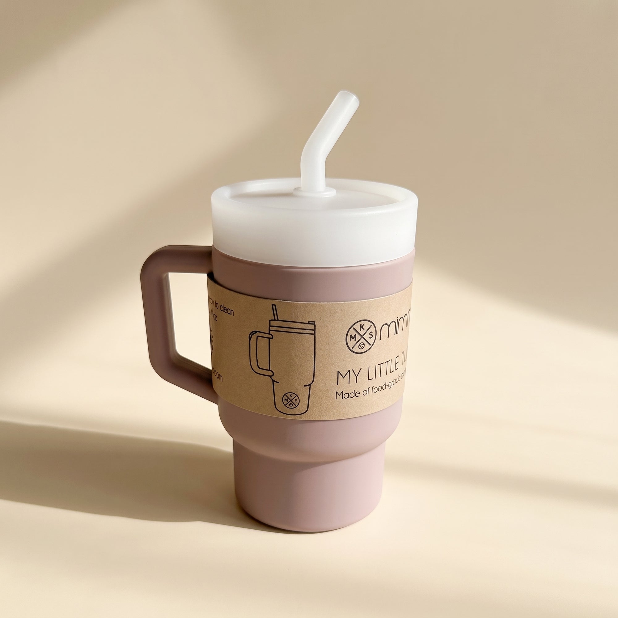 My Little Silicone Tumbler - Dusty Lilac