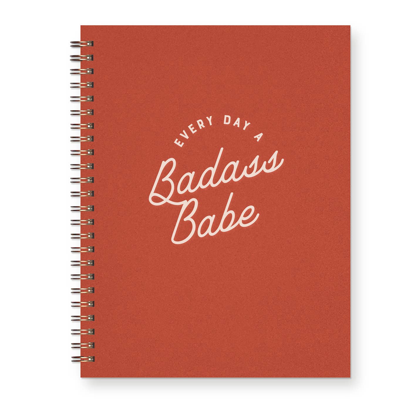 Badass Babe Journal Lined Canyon Red Notebook