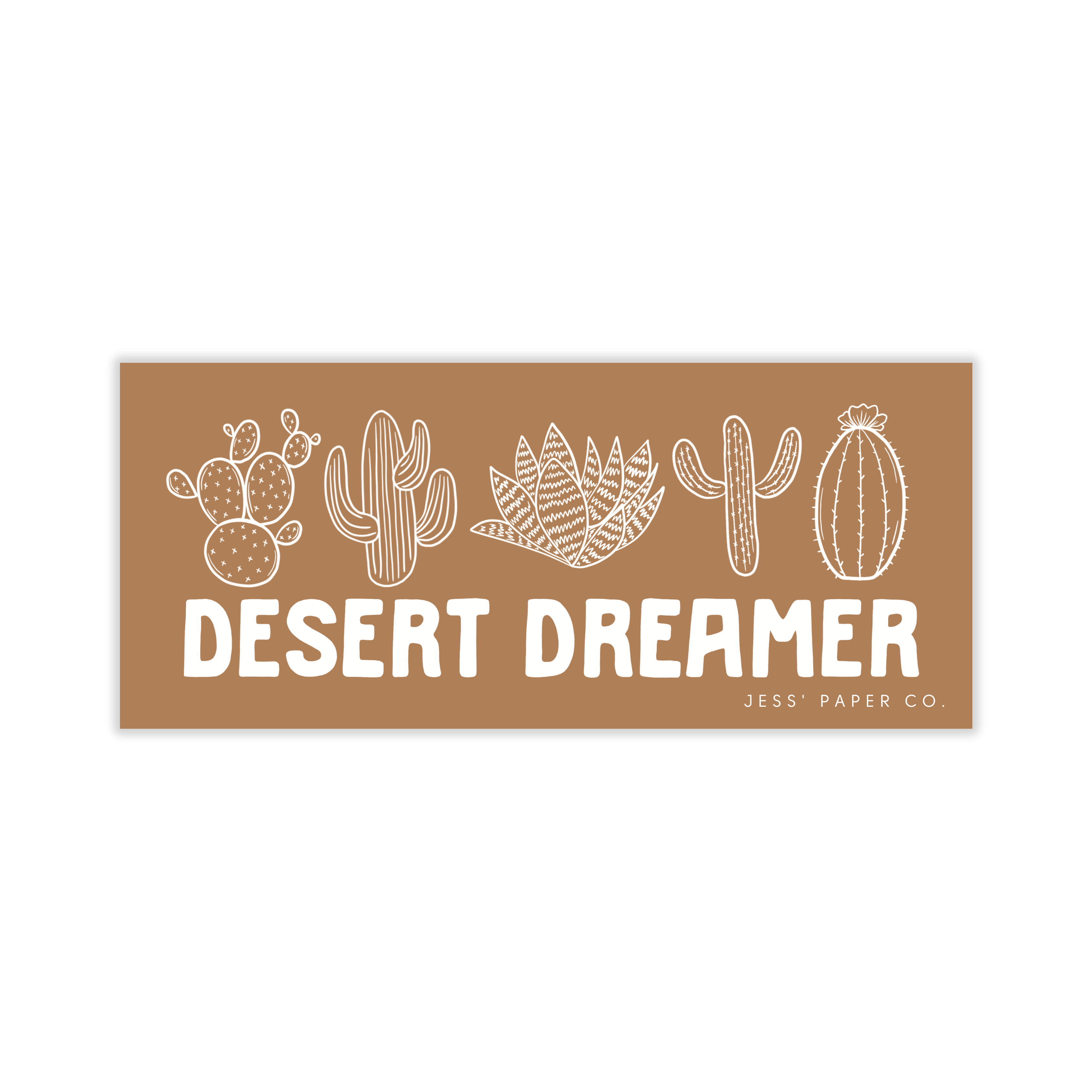 Desert Dreamer Bumper Sticker