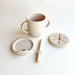 All-in-One Silicone Sippy Snack Cup Cream - MKS Miminoo