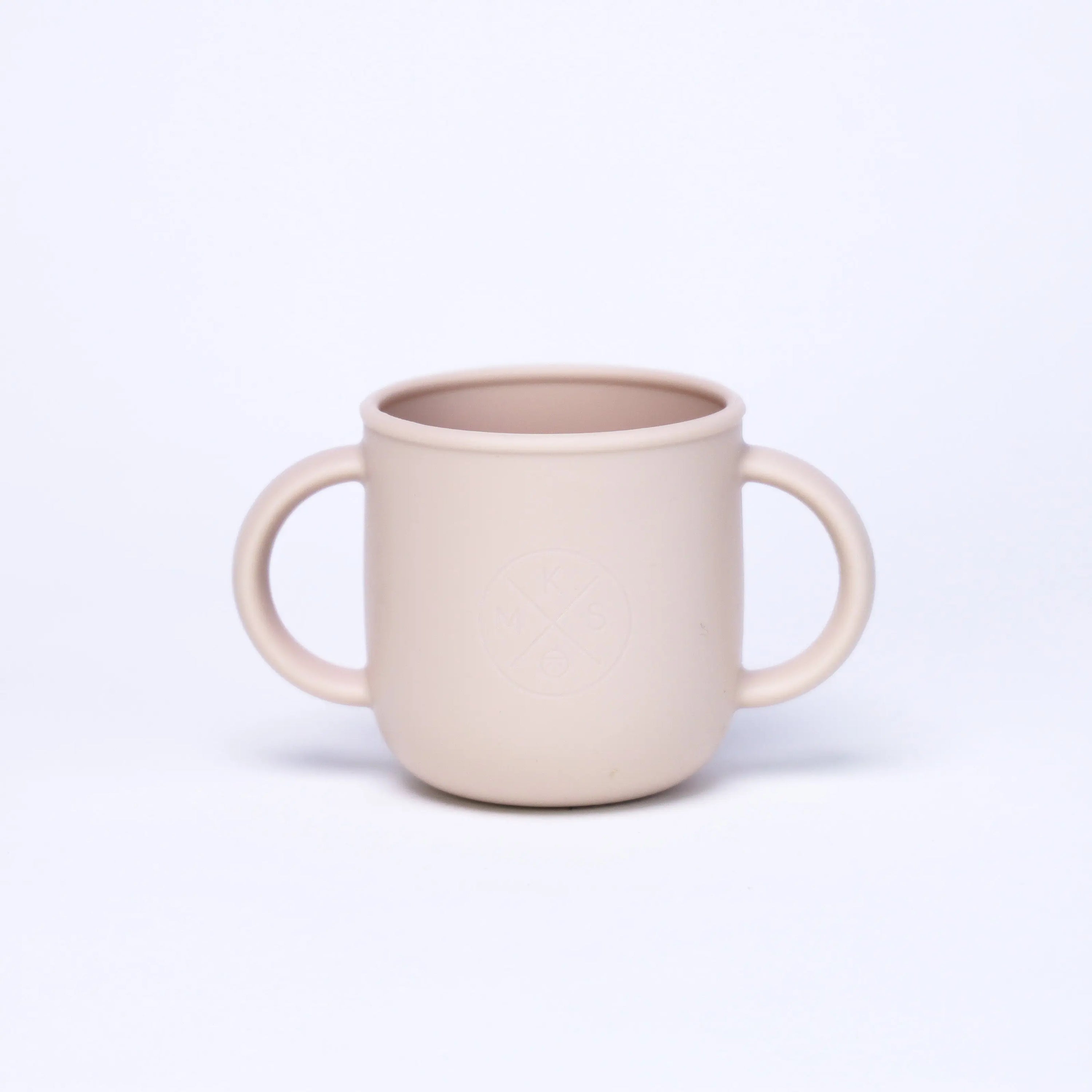 All-in-One Silicone Sippy Snack Cup Cream - MKS Miminoo