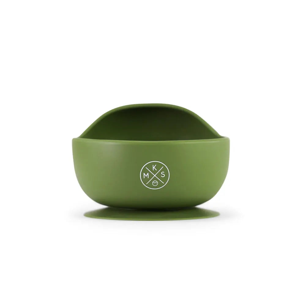 Baby & Toddler Feeding Bowl Set - Army green - MKS Miminoo
