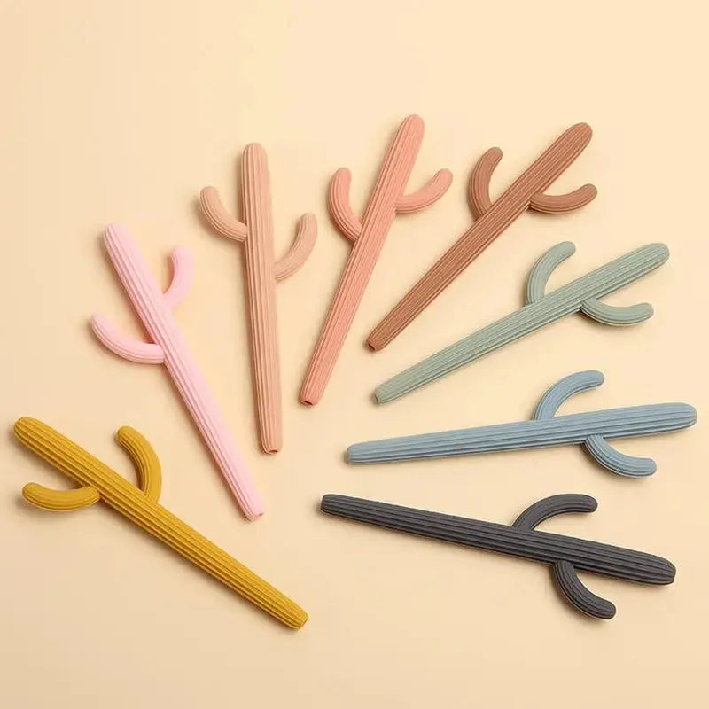 Cactus Silicone Teether & Straw for kids and adults - MKS Miminoo