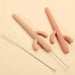 Cactus Silicone Teether & Straw for kids and adults - MKS Miminoo