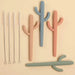 Cactus Silicone Teether & Straw for kids and adults - MKS Miminoo
