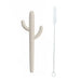 Cactus Silicone Teether & Straw for kids and adults - MKS Miminoo
