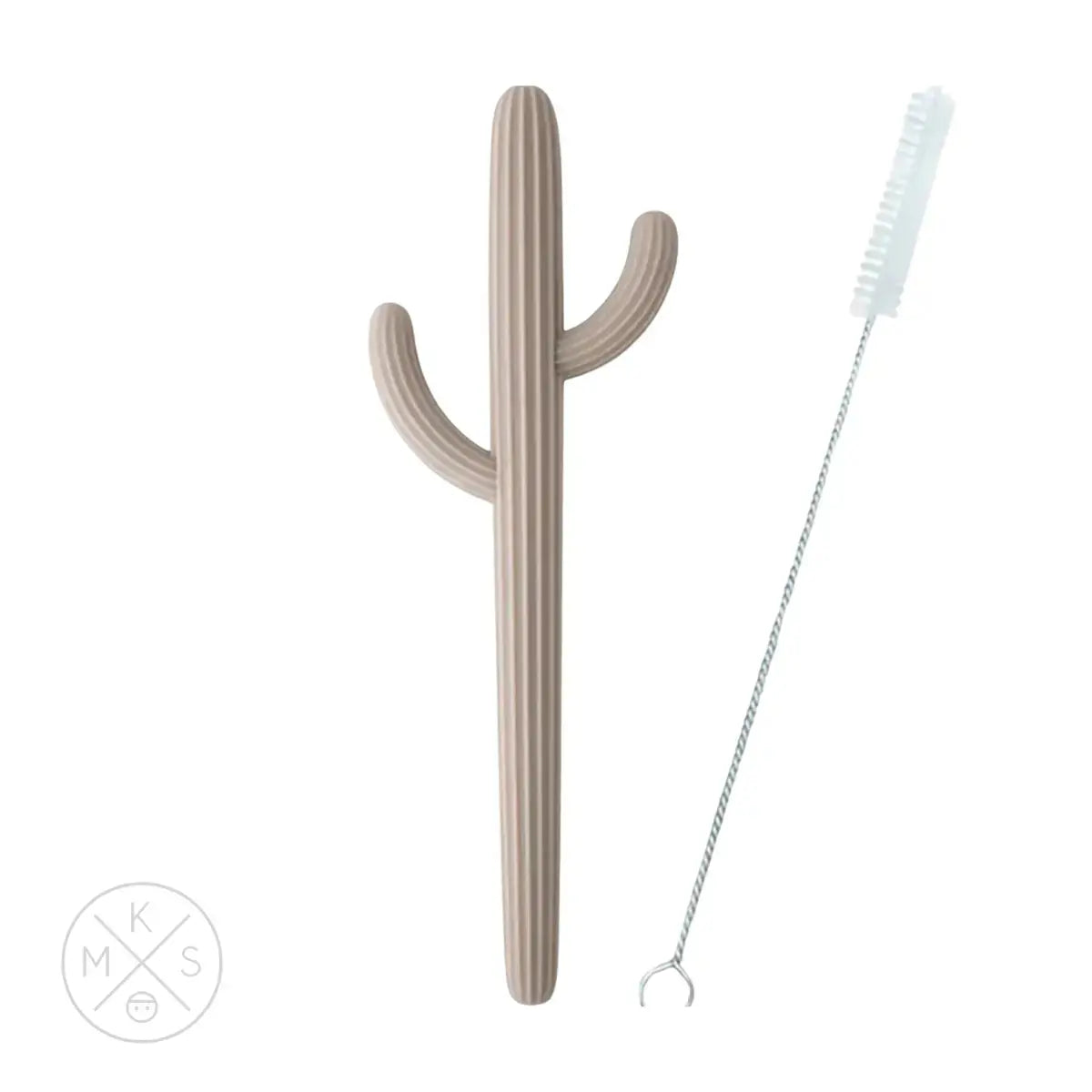Cactus Silicone Teether & Straw for kids and adults - MKS Miminoo