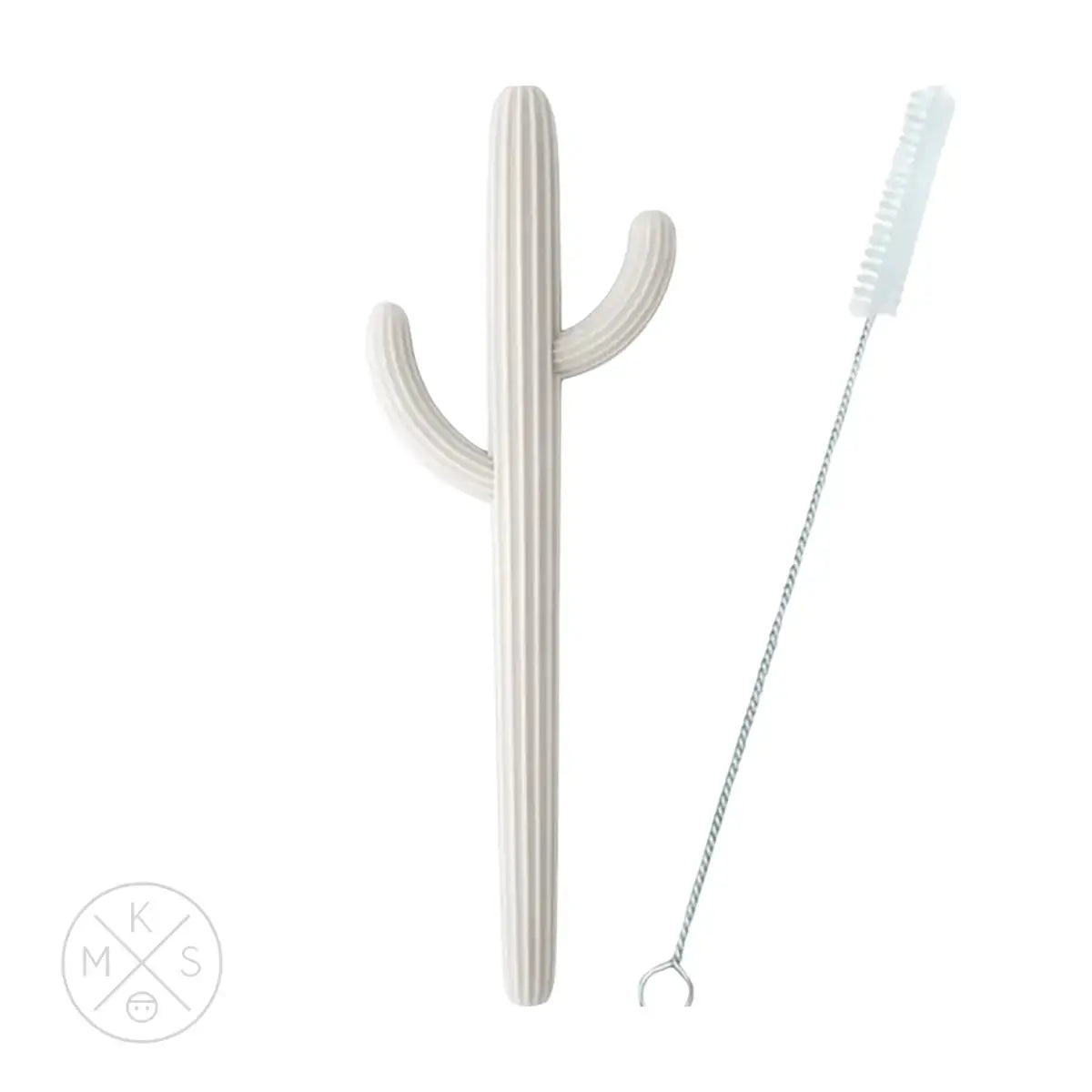 Cactus Silicone Teether & Straw for kids and adults - MKS Miminoo