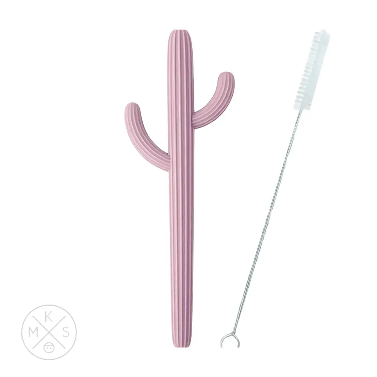 Cactus Silicone Teether & Straw for kids and adults - MKS Miminoo