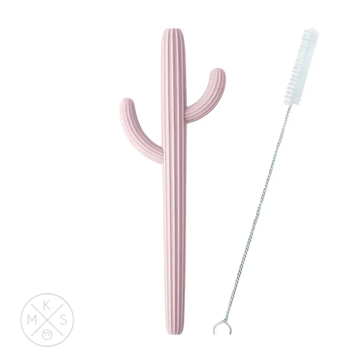 Cactus Silicone Teether & Straw for kids and adults - MKS Miminoo