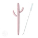 Cactus Silicone Teether & Straw for kids and adults - MKS Miminoo