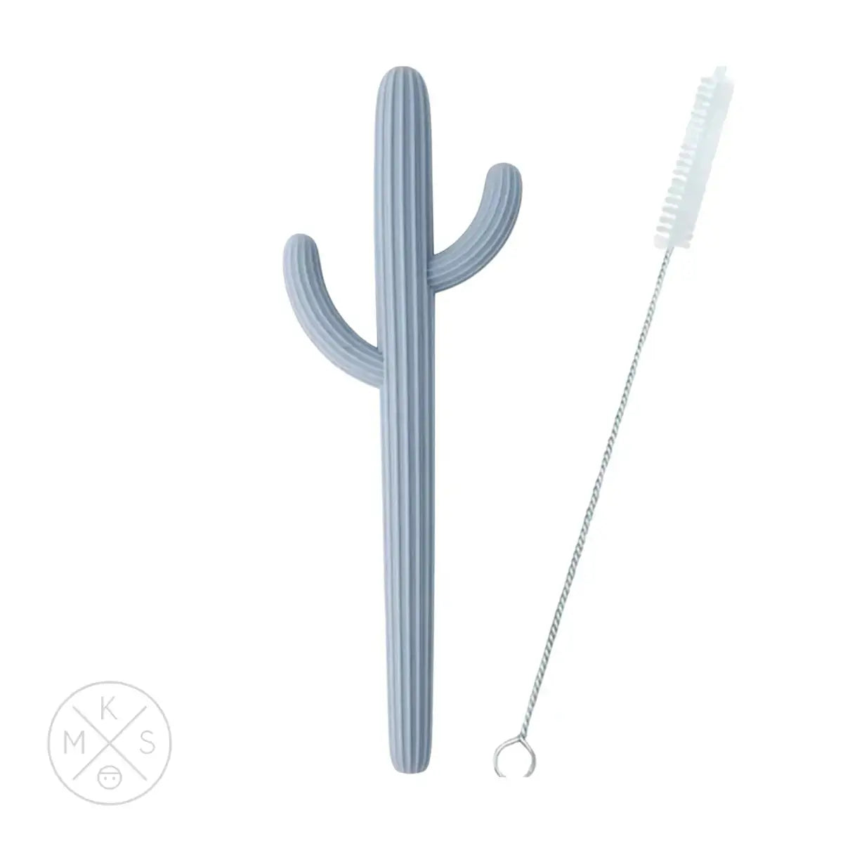 Cactus Silicone Teether & Straw for kids and adults - MKS Miminoo