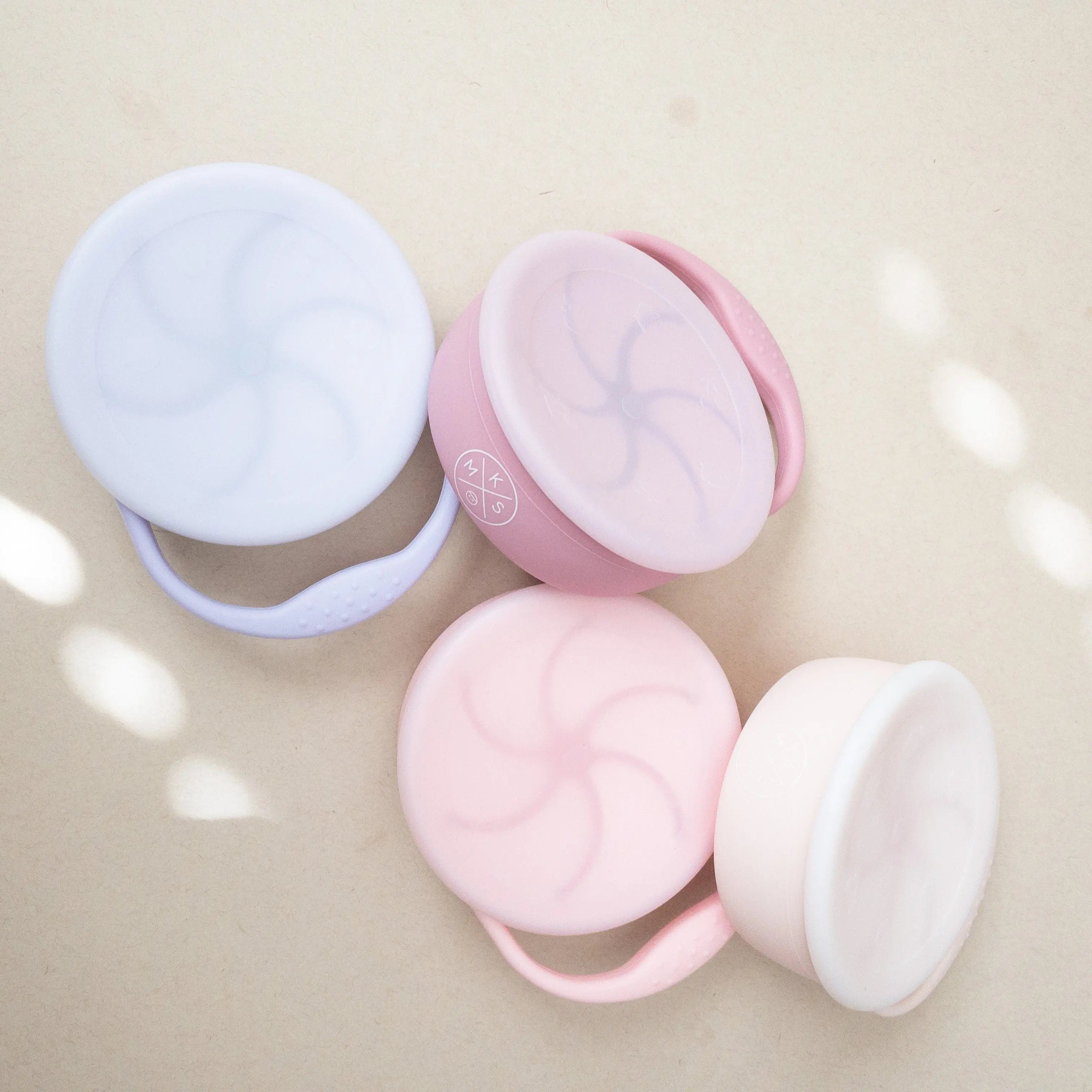  Collapsible Silicone Snack Cup Baby and Toddler by MKS USA