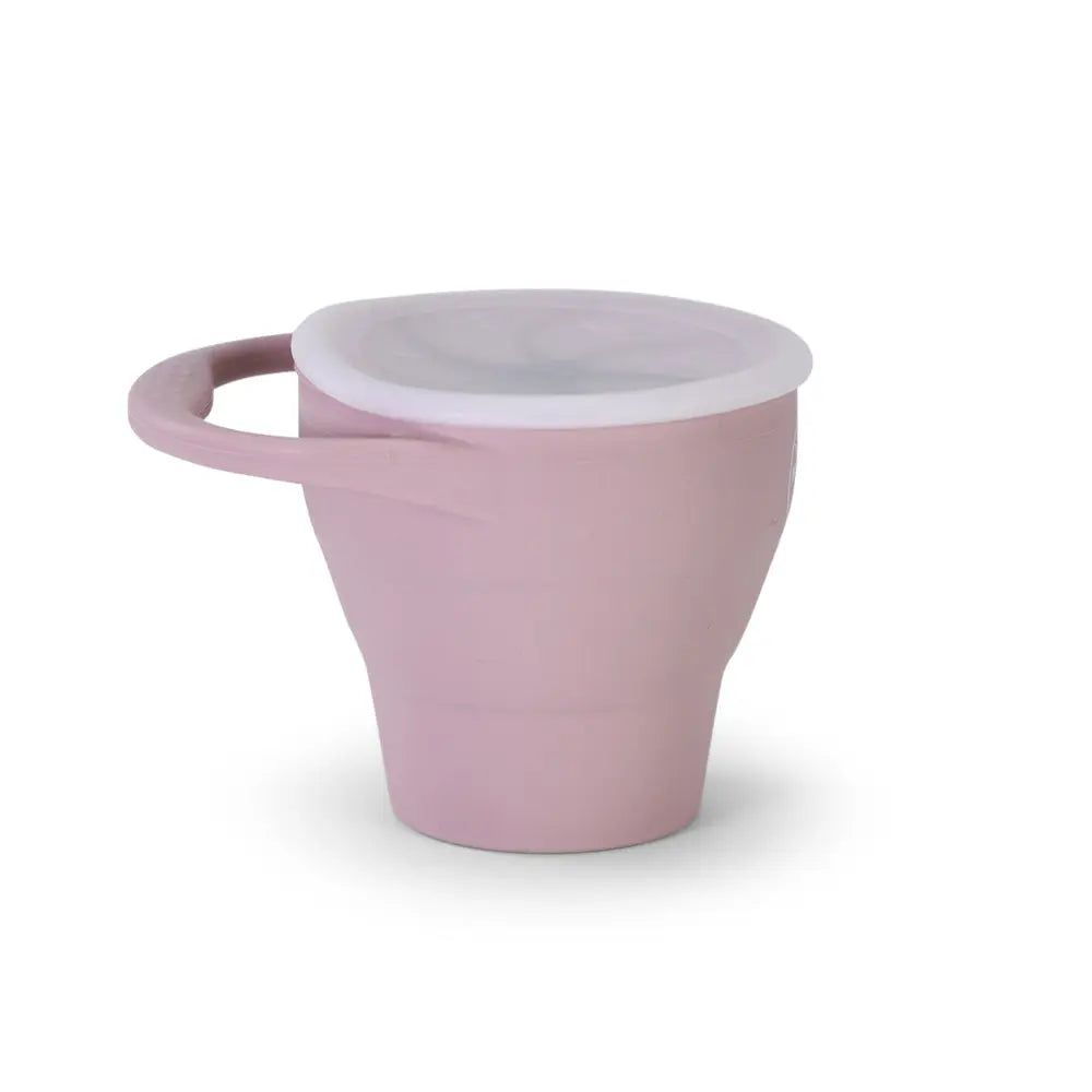 Collapsible Silicone Snack Cup - Lilac MKS MIMINOO
