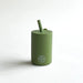 Drinking cup with straw - Army green - MKS Miminoo