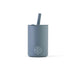 Drinking cup with straw - Charcoal - MKS Miminoo