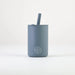 Drinking cup with straw - Charcoal - MKS Miminoo