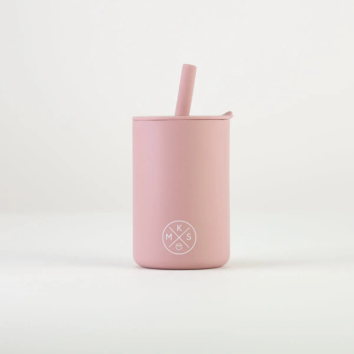 Drinking cup with straw - Lilac - MKS Miminoo
