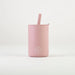 Drinking cup with straw - Lilac - MKS Miminoo