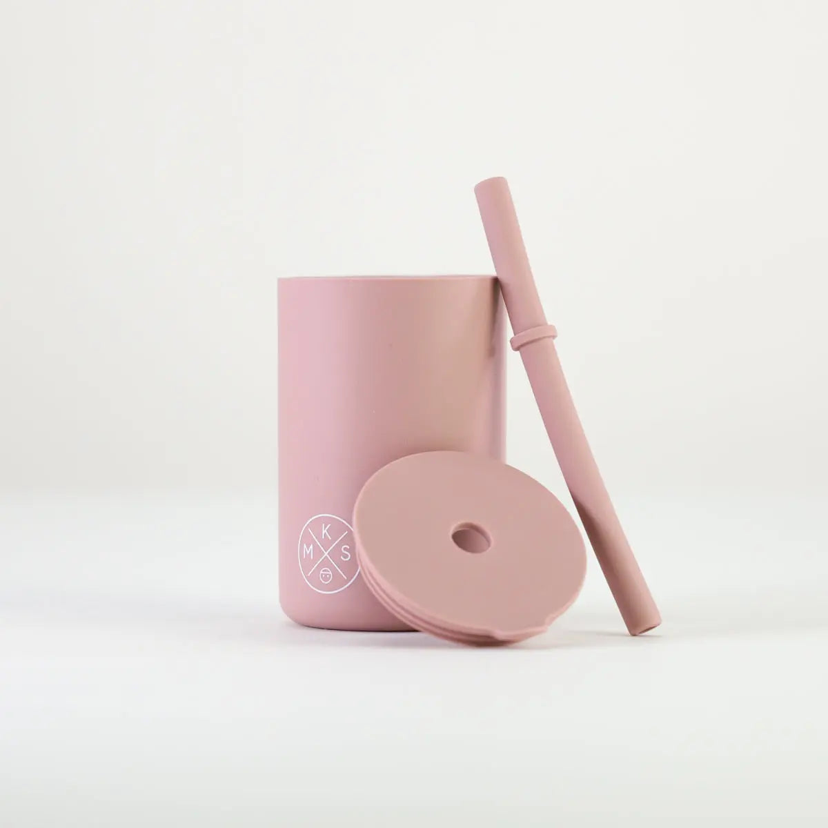Drinking cup with straw - Lilac - MKS Miminoo
