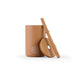 Drinking cup with straw - Taupe - MKS Miminoo