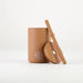 Drinking cup with straw - Taupe - MKS Miminoo