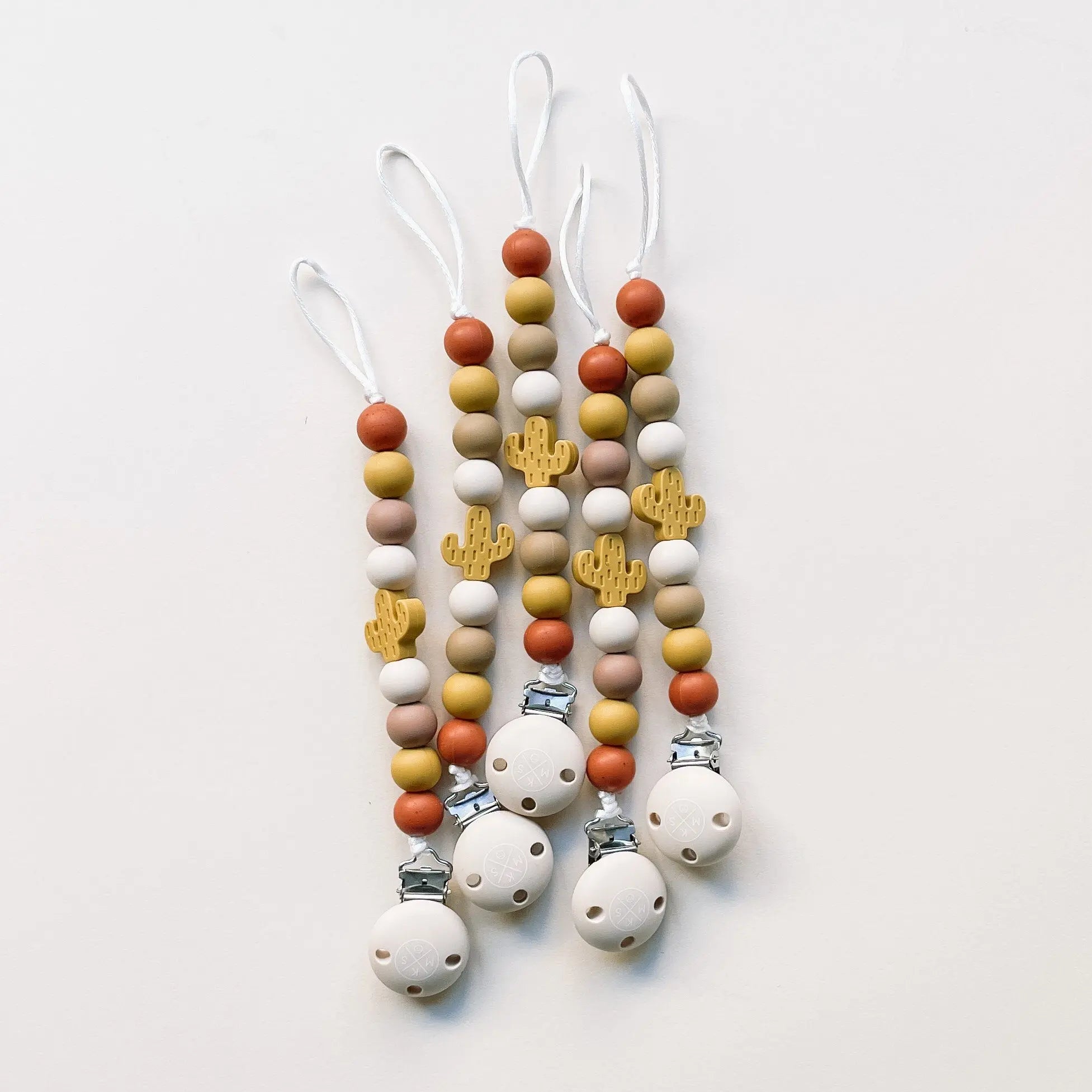 Pacifier clip & Teether Holder Cactus - MKS Miminoo