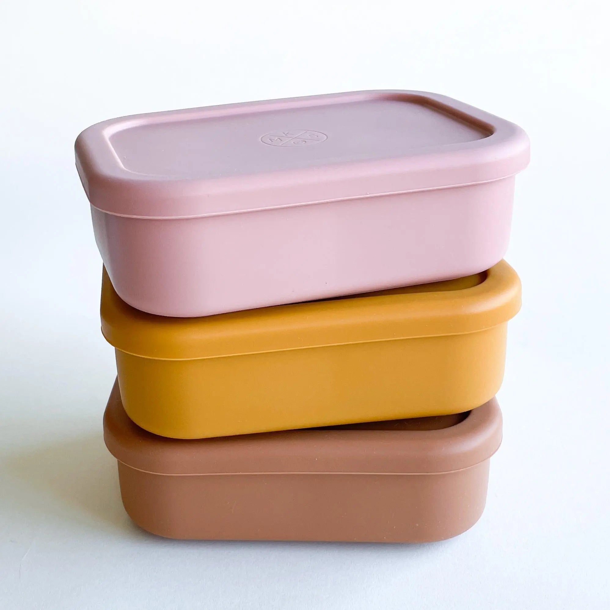 Silicone Bento Lunch & Snack Box for kids & adults Mango - MKS Miminoo