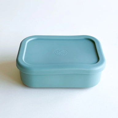 Silicone Bento Lunch & Snack Box for kids & adults Sage - MKS Miminoo