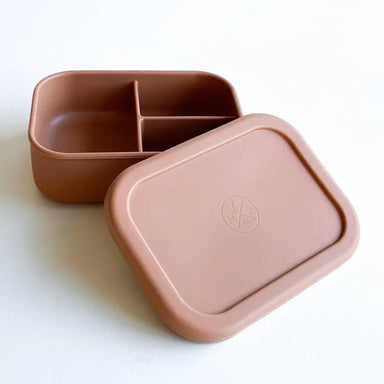 Silicone Bento Lunch & Snack Box for kids & adults Terracotta - MKS Miminoo