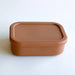 Silicone Bento Lunch & Snack Box for kids & adults Terracotta - MKS Miminoo
