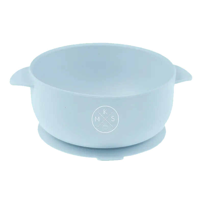 Silicone Bowl with lid in Ash A BOWL by MKS Unbreakable, durable and low maintenance dinnerware by MKS Distribution LLC Gilbert Phoenix USA. Modern trendy minimalist design.
