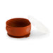 Silicone Bowl with lid - Brick - MKS Miminoo