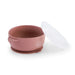 Silicone Bowl with lid - Dusty Pink - MKS Miminoo