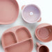 Silicone Bowl with lid - Dusty Pink - MKS Miminoo