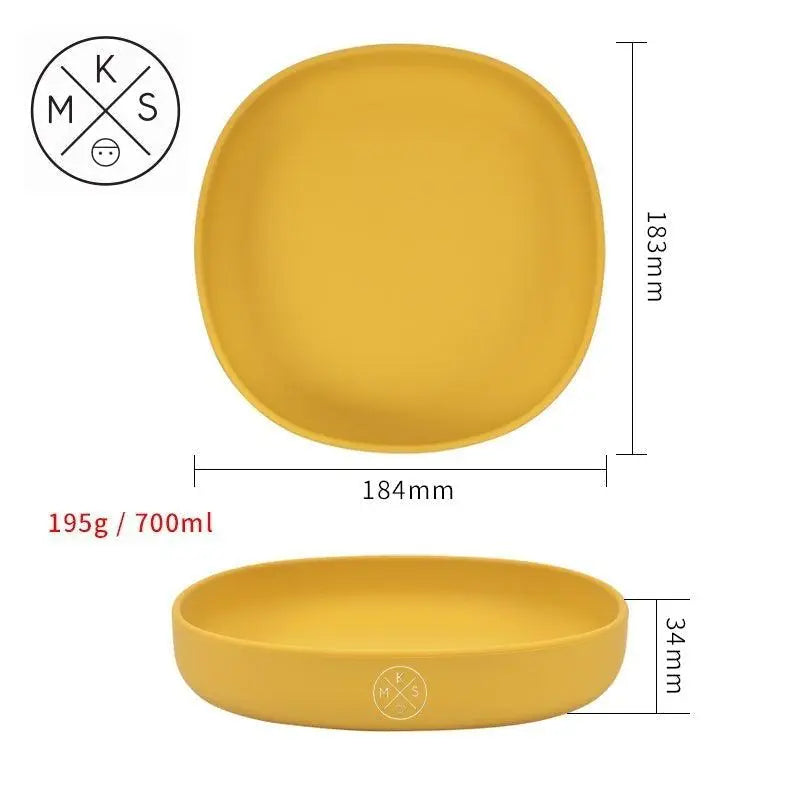 Silicone Kids Plate - MKS Miminoo