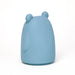 Silicone Piggy Bank Bear Blue - MKS Miminoo