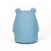 Silicone Piggy Bank Bear Blue - MKS Miminoo