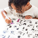 Silicone Reusable Coloring Mat & Markers Set - ABC Animals - MKS Miminoo