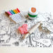 Silicone Reusable Coloring Mat & Markers Set - Dinos Party - MKS Miminoo